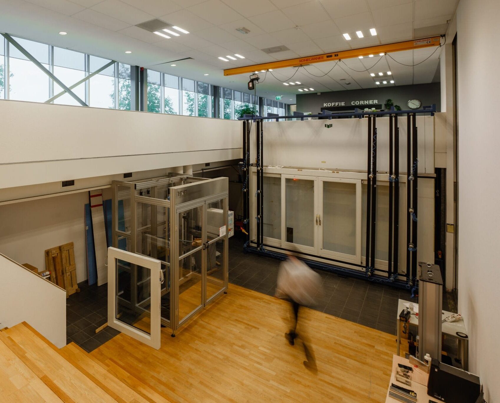 BUVA Testruimte - testcentrum - testfaciliteit - wind- en waterdichtheidstesten